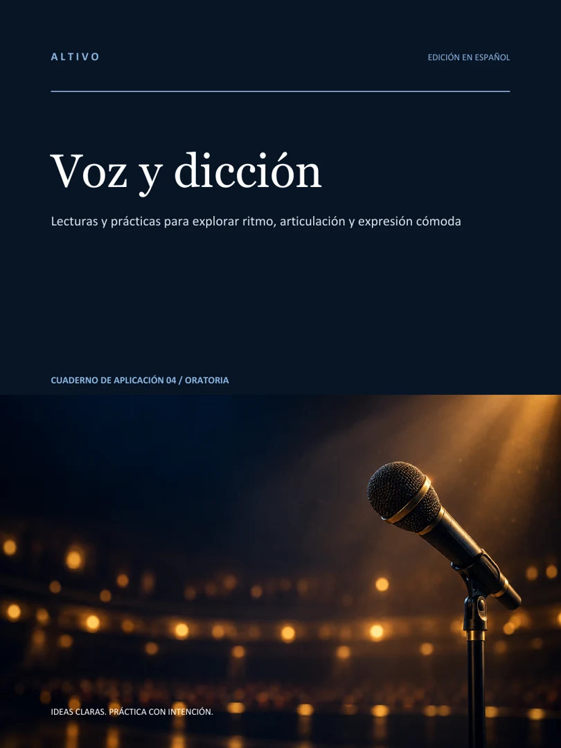 Portada de Voz y dicción